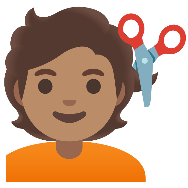 Emoji U1f487 1f3fd