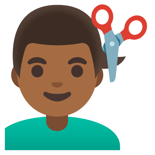 Emoji U1f487 1f3fe 200d 2642