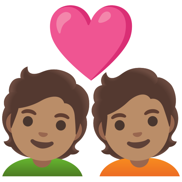 Emoji U1f491 1f3fd