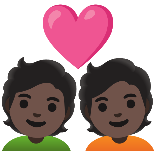 Emoji U1f491 1f3ff