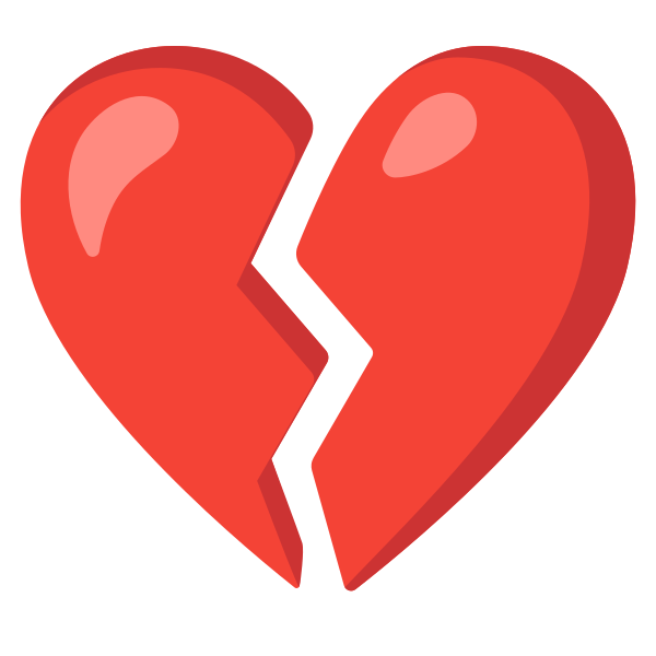 Emoji U1f494
