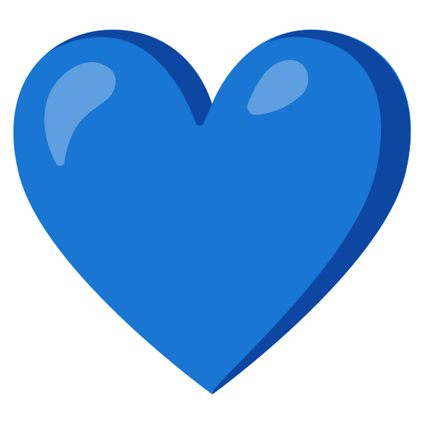 Emoji U1f499