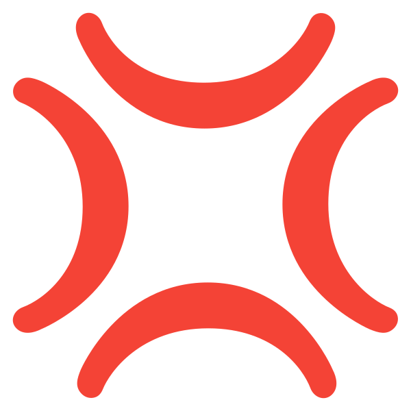 Emoji U1f4a2