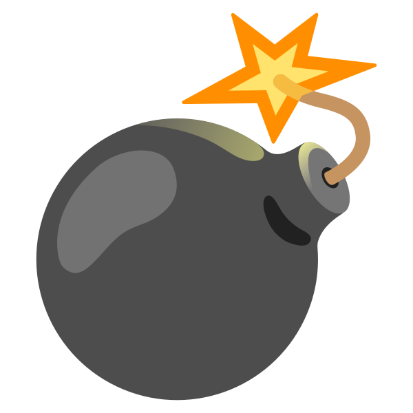 Emoji U1f4a3