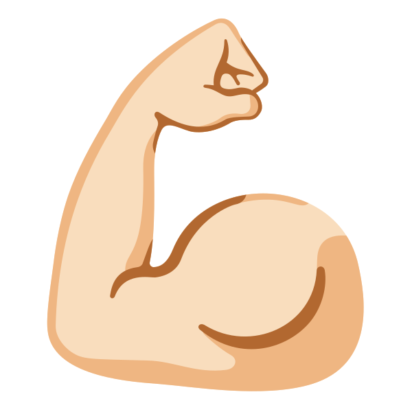Emoji U1f4aa 1f3fb