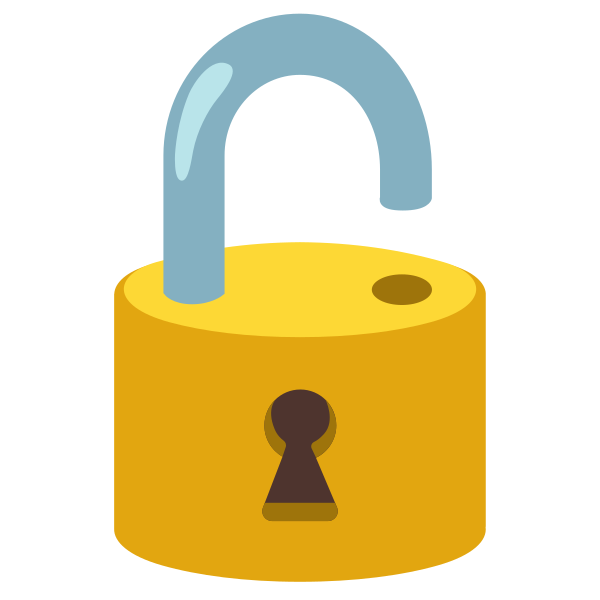 Emoji U1f513