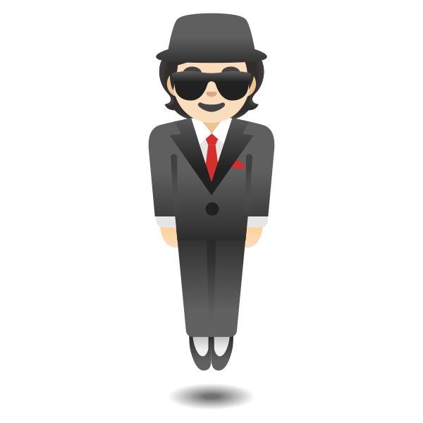 Emoji U1f574 1f3fb