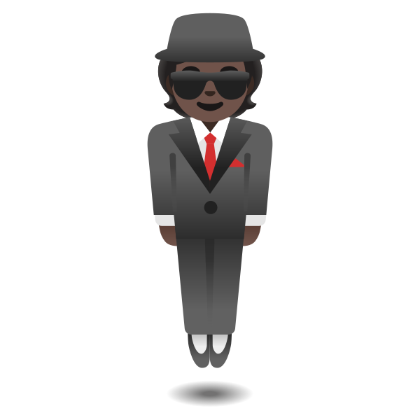 Emoji U1f574 1f3ff