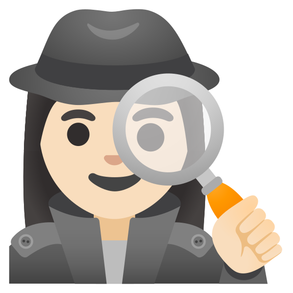 Emoji U1f575 1f3fb 200d 2640