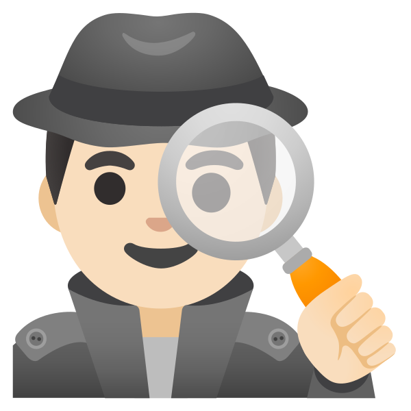 Emoji U1f575 1f3fb 200d 2642