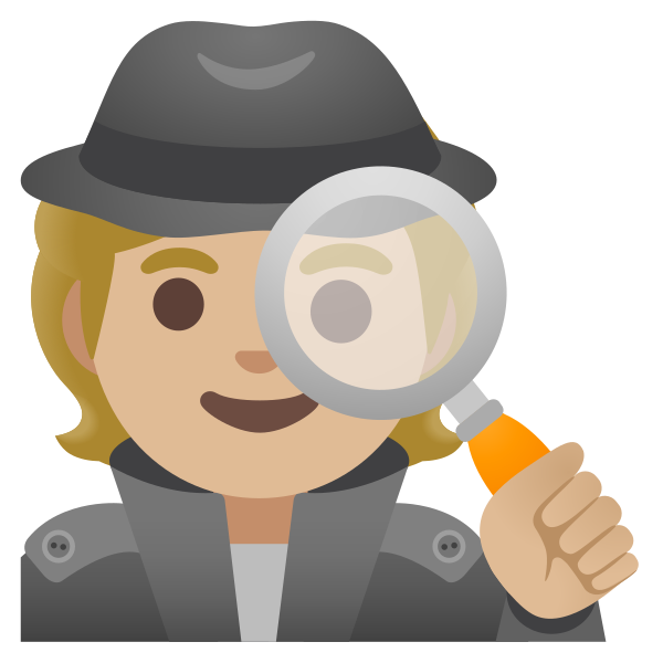Emoji U1f575 1f3fc