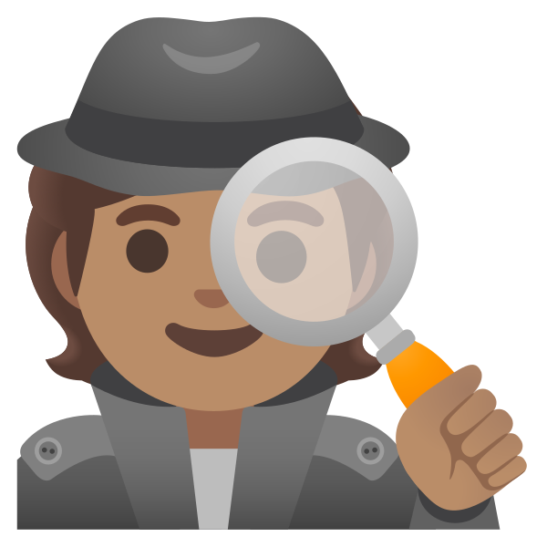 Emoji U1f575 1f3fd