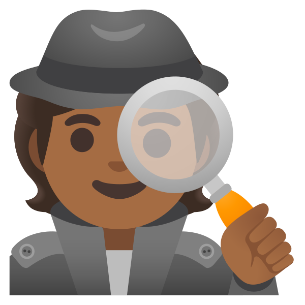 Emoji U1f575 1f3fe