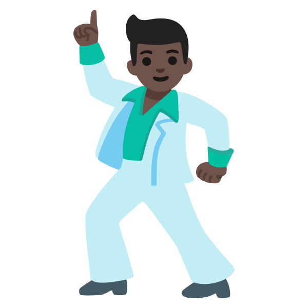Emoji U1f57a 1f3ff