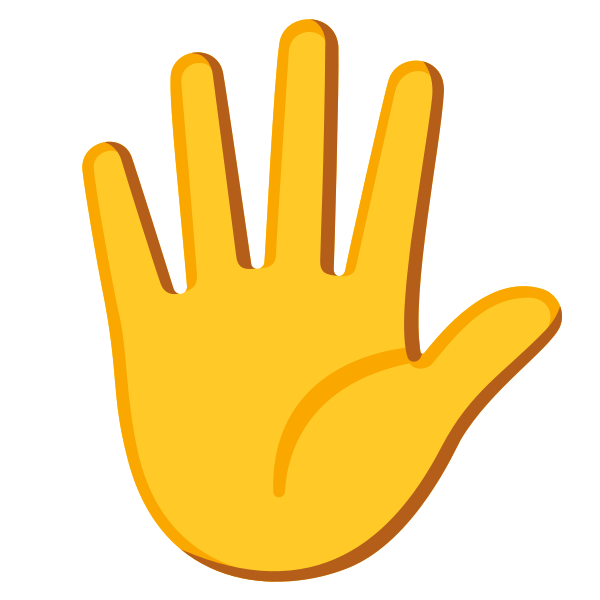 Emoji U1f590