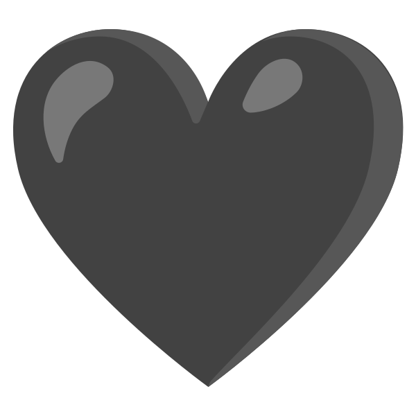 Emoji U1f5a4