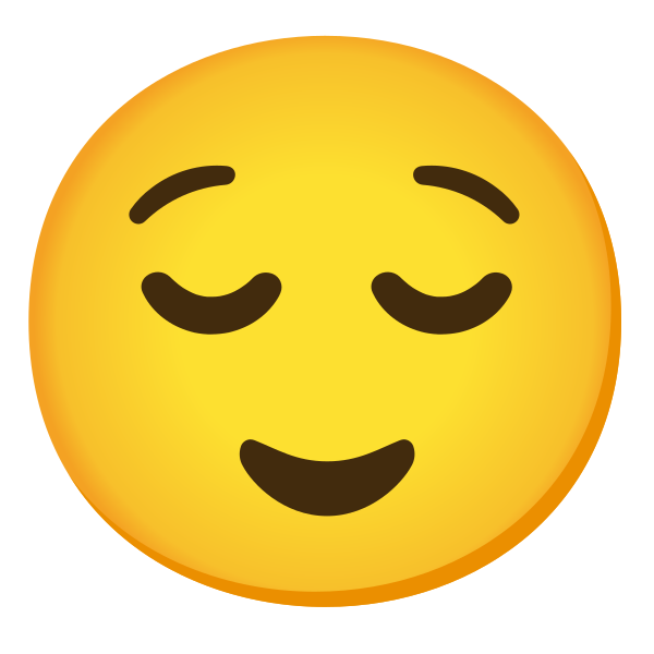 Emoji U1f60c