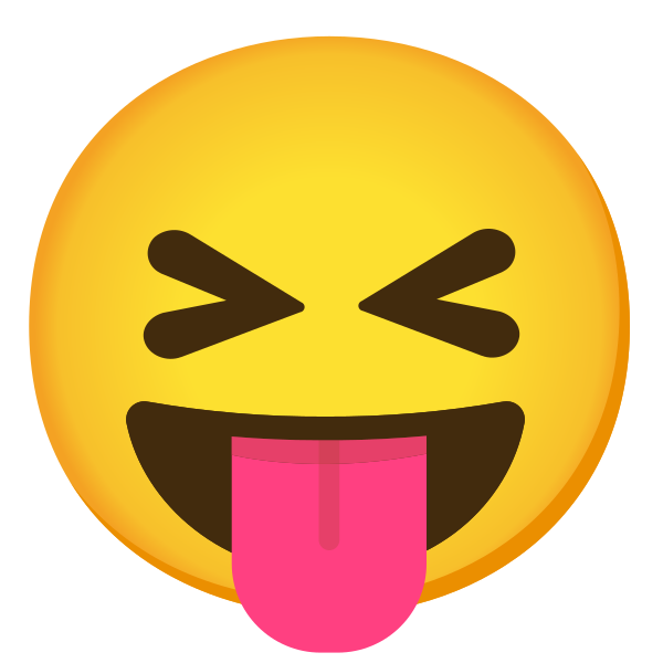 Emoji U1f61d