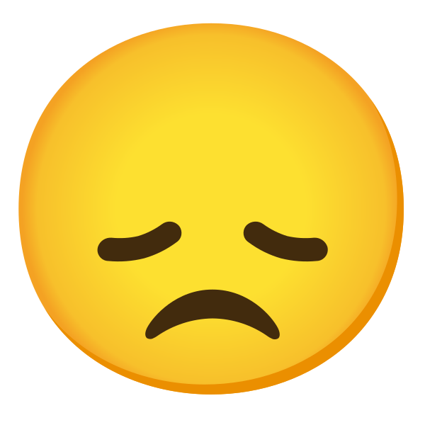 Emoji U1f61e
