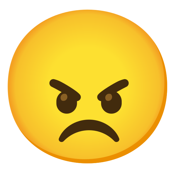 Emoji U1f620