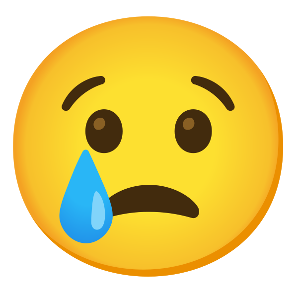 Emoji U1f622