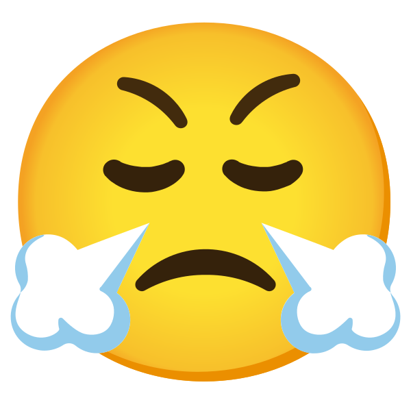 Emoji U1f624