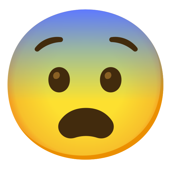 Emoji U1f628