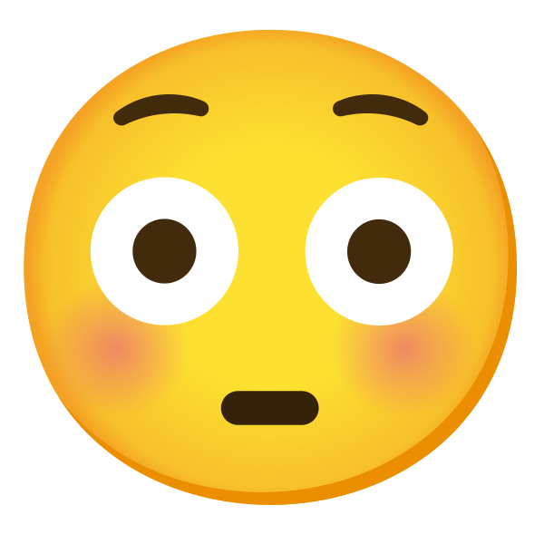 Emoji U1f633