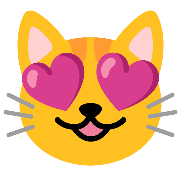 Emoji U1f63b