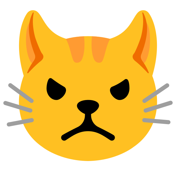 Emoji U1f63e