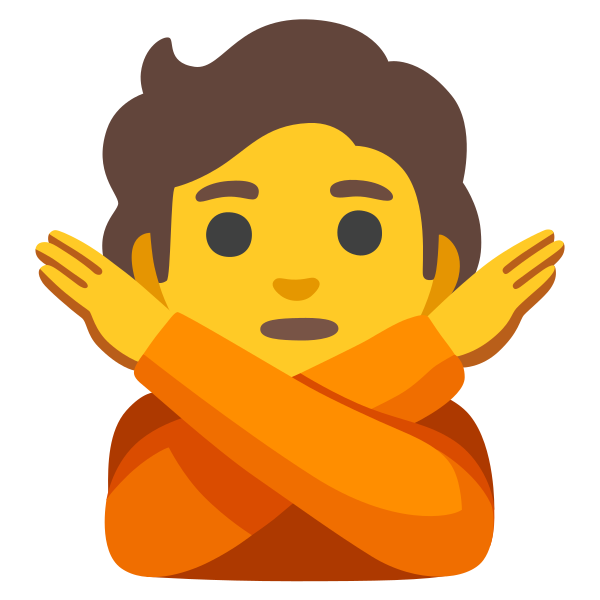 Emoji U1f645