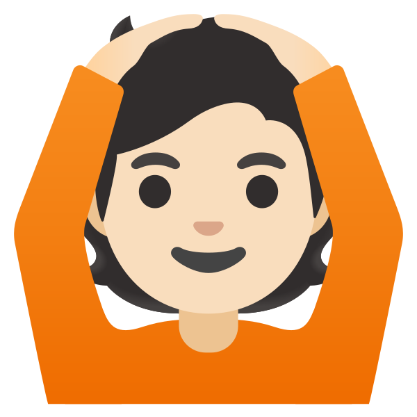 Emoji U1f646 1f3fb