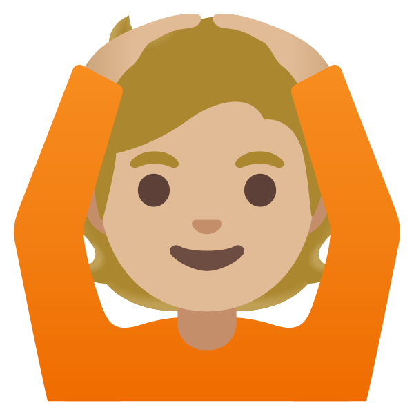 Emoji U1f646 1f3fc
