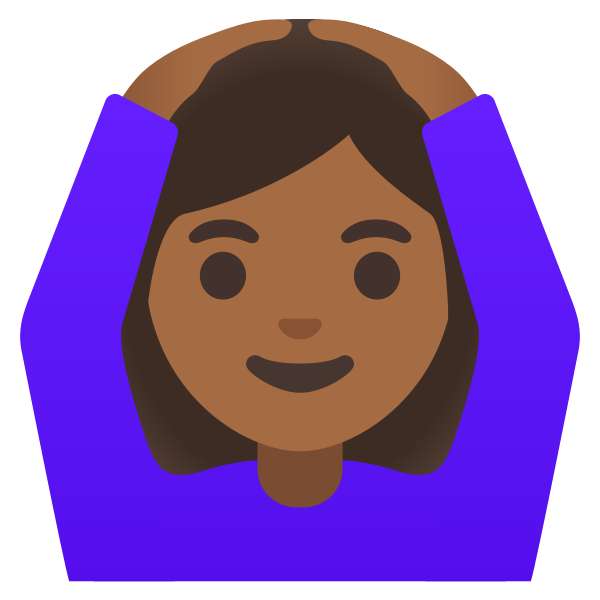 Emoji U1f646 1f3fe 200d 2640