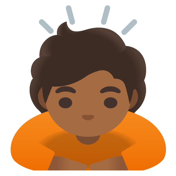 Emoji U1f647 1f3fe