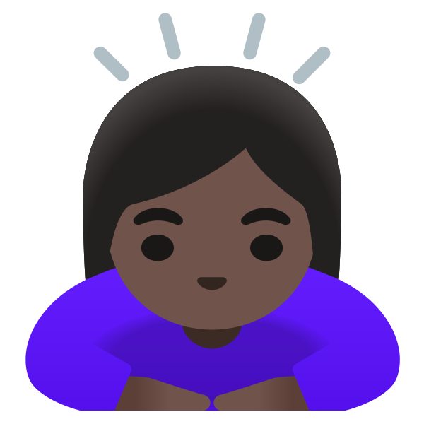 Emoji U1f647 1f3ff 200d 2640