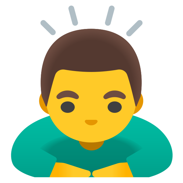Emoji U1f647 200d 2642