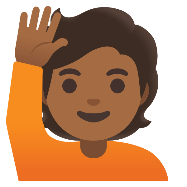 Emoji U1f64b 1f3fe