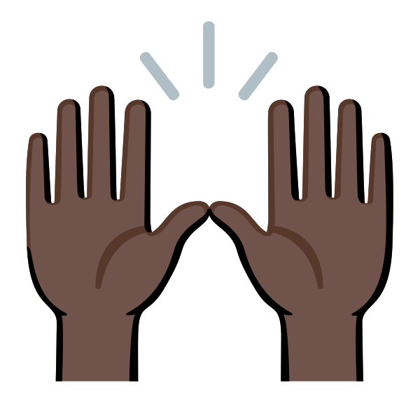 Emoji U1f64c 1f3ff