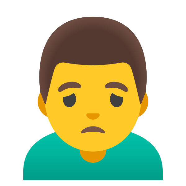 Emoji U1f64d 200d 2642