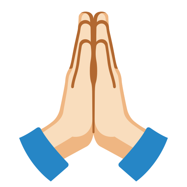 Emoji U1f64f 1f3fb