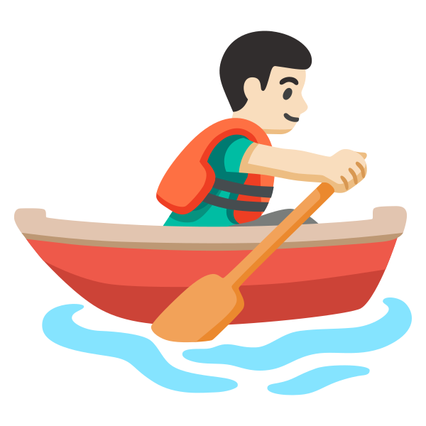 Emoji U1f6a3 1f3fb 200d 2642