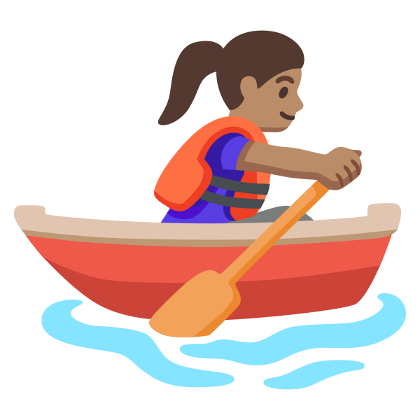 Emoji U1f6a3 1f3fd 200d 2640