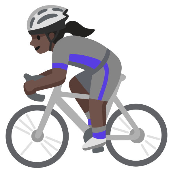 Emoji U1f6b4 1f3ff 200d 2640