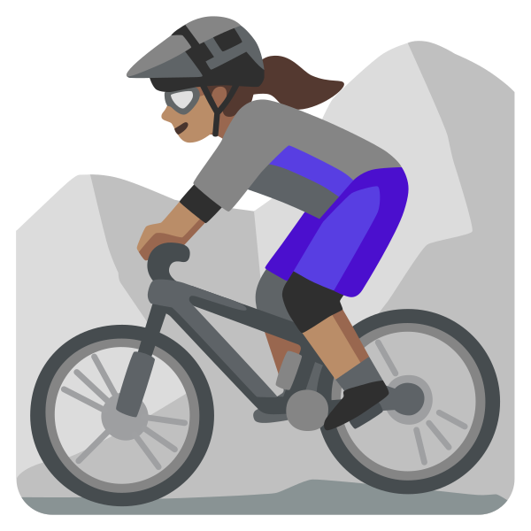 Emoji U1f6b5 1f3fd 200d 2640
