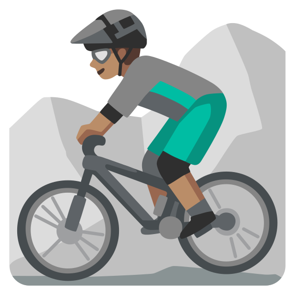 Emoji U1f6b5 1f3fd 200d 2642