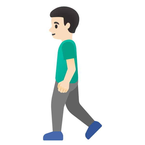 Emoji U1f6b6 1f3fb 200d 2642