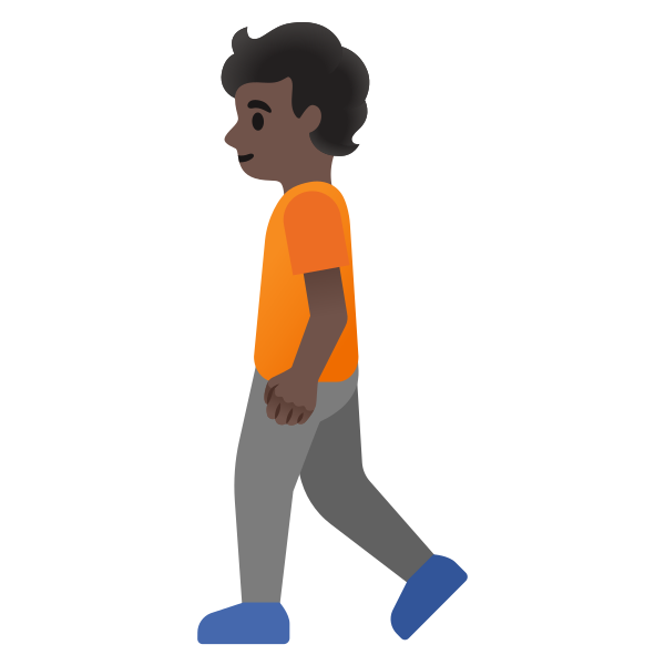 Emoji U1f6b6 1f3ff