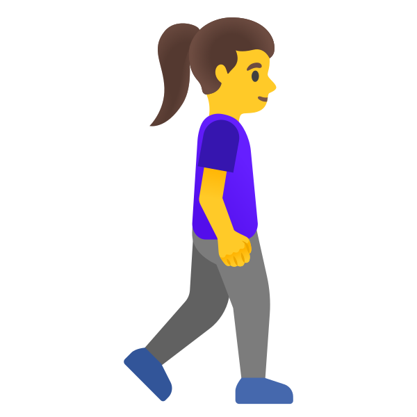 Emoji U1f6b6 200d 2640 200d 27a1