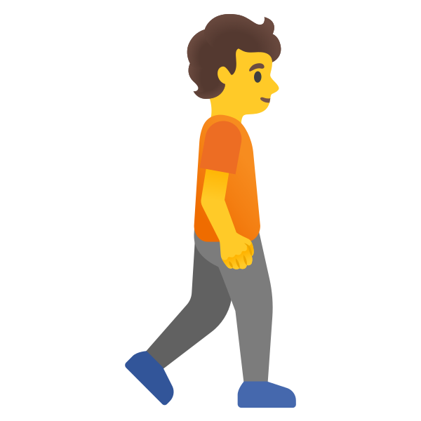 Emoji U1f6b6 200d 27a1